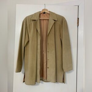 Vintage Danier Leather Suede Blazer Jacket